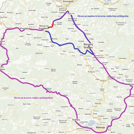 Ta konec tedna prva zapora ceste ...