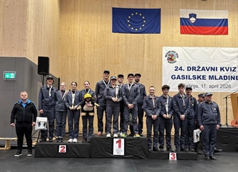 Mladi gasilci PGD Črneče med tremi najboljšimi v državi