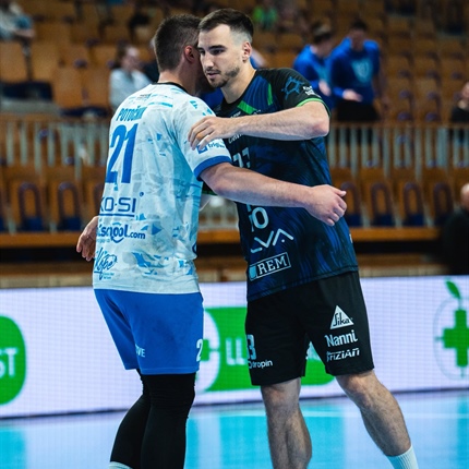 Triler v polfinalu: Trebanjci slavili za gol, Slovenjgradčani v boj za 3. mesto že danes