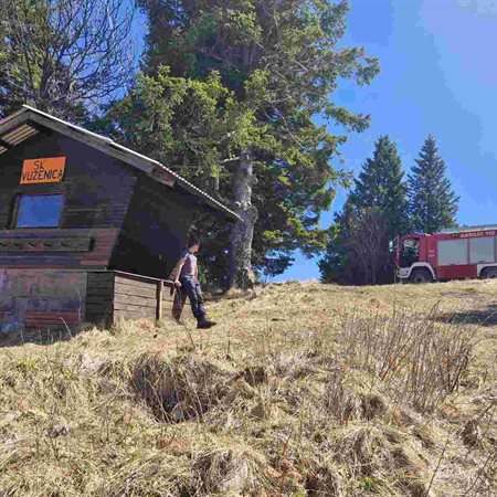 Ob gašenju požara naleteli na tragično odkritje