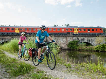 Kolesarski vlak po Koroški progi vstopil v jubilejno 10. sezono