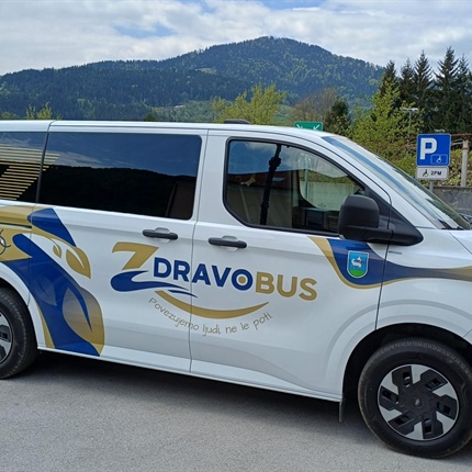 Dravograjski ZdravoBus danes prvič na poti