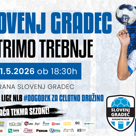 Jutri Slovenjgradčani proti Trebnjemu