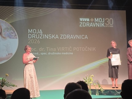 Naj družinska zdravnica Slovenije je Tina Virtič Potočnik