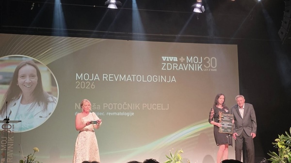 Nataša Potočnik Pucelj - naj revmatologinja v državi