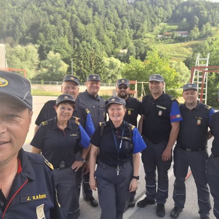 Večji promet gasilskih vozil bo danes v Slovenj Gradcu