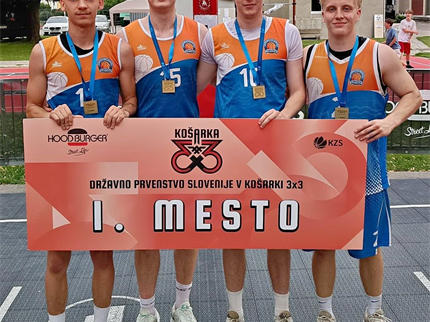 Košarkarji Weclean Koroške v kategoriji do 21 let osvojili prvo mesto