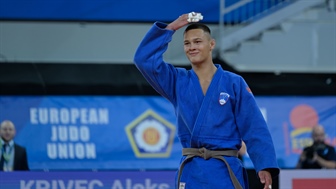 Koroški judo je dobil prvega evropskega kadetskega prvaka