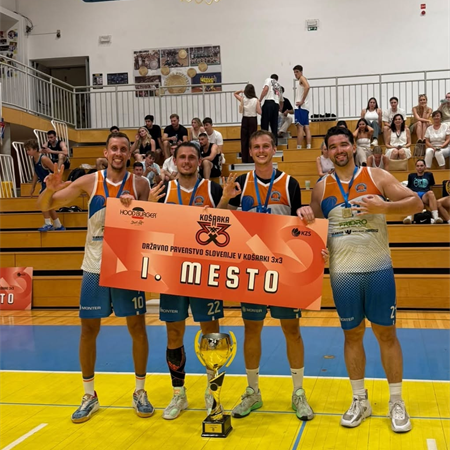 Košarkarji FRIDRO KOROŠKE postali državni prvaki v košarki 3 na 3!