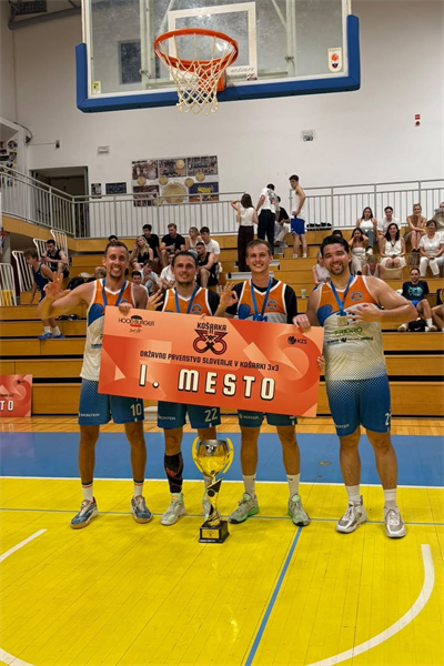 Košarkarji FRIDRO KOROŠKE postali državni prvaki v košarki 3 na 3!