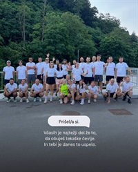 Ko drugi počivajo, Štrekna Runners nabirajo kilometre