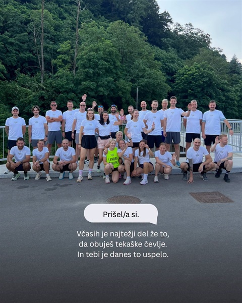 Ko drugi počivajo, Štrekna Runners nabirajo kilometre