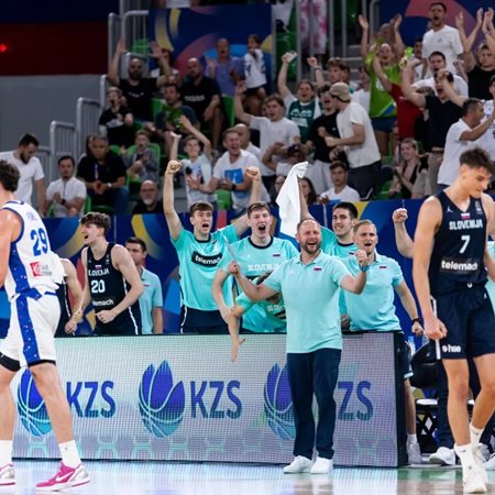 Košarkarji Slovenije v finalu evropskega prvenstva do 20 let