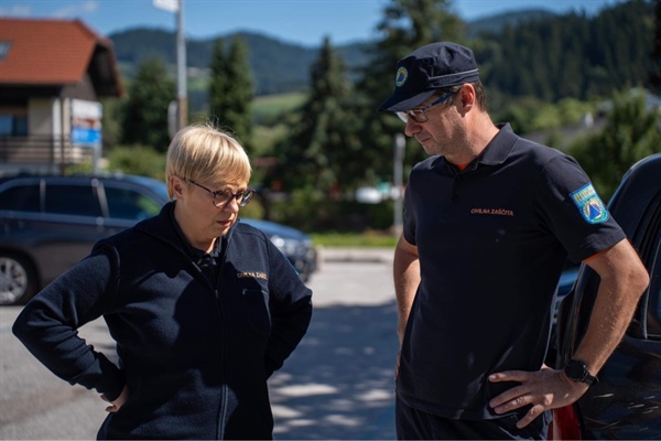 Alan Matijevič, poveljnik Civilne zaščite za Koroško: Bilo je hudo ...