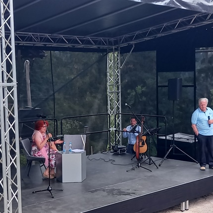 Bralna značka na srečanju pri Prežihovi bajti