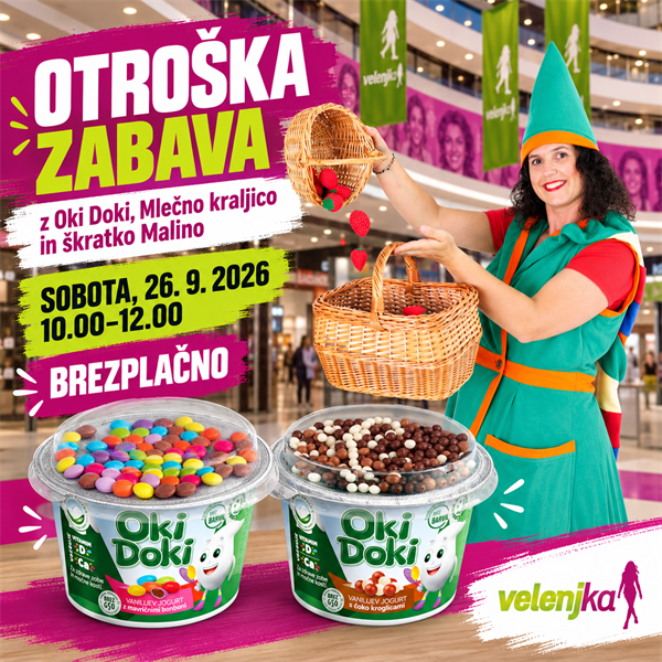 Oki Doki zabava v Velenjki