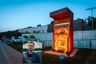 Pečkov mozaik pri slovenjgraškem mestnem kopališču