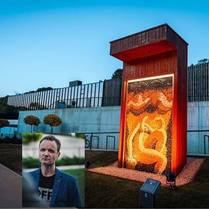 Pečkov mozaik pri slovenjgraškem mestnem kopališču