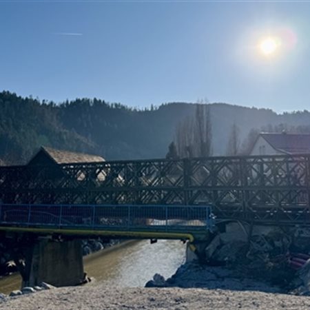 'Pačnikov most' na Leše zaprt. Kaj se dogaja?