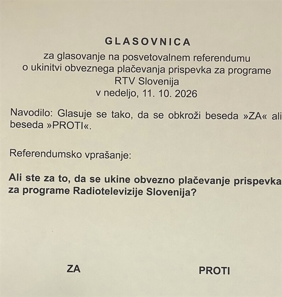 Jutranji preobrat pri RTV-prispevku, na Koroškem večina za ukinitev