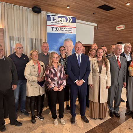 VOLITVE: Tilen Klugler tretjič kandat za župana Slovenj Gradca